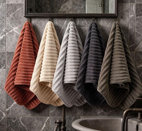Quick-Dry Bath Towel 3-Piece Set, Ultra-Soft Microfiber